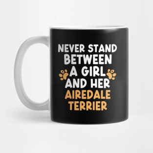 Airedale Terrier Girl Mug